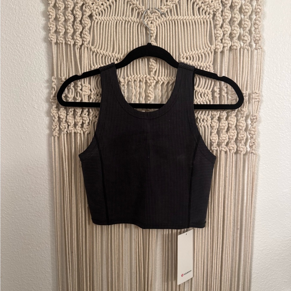 Lululemon Ribbed Softstreme Cropped Tank - Picture 3 of 3